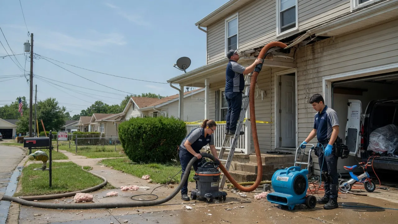 Water Damage Restoration in Follansbee, WV near me